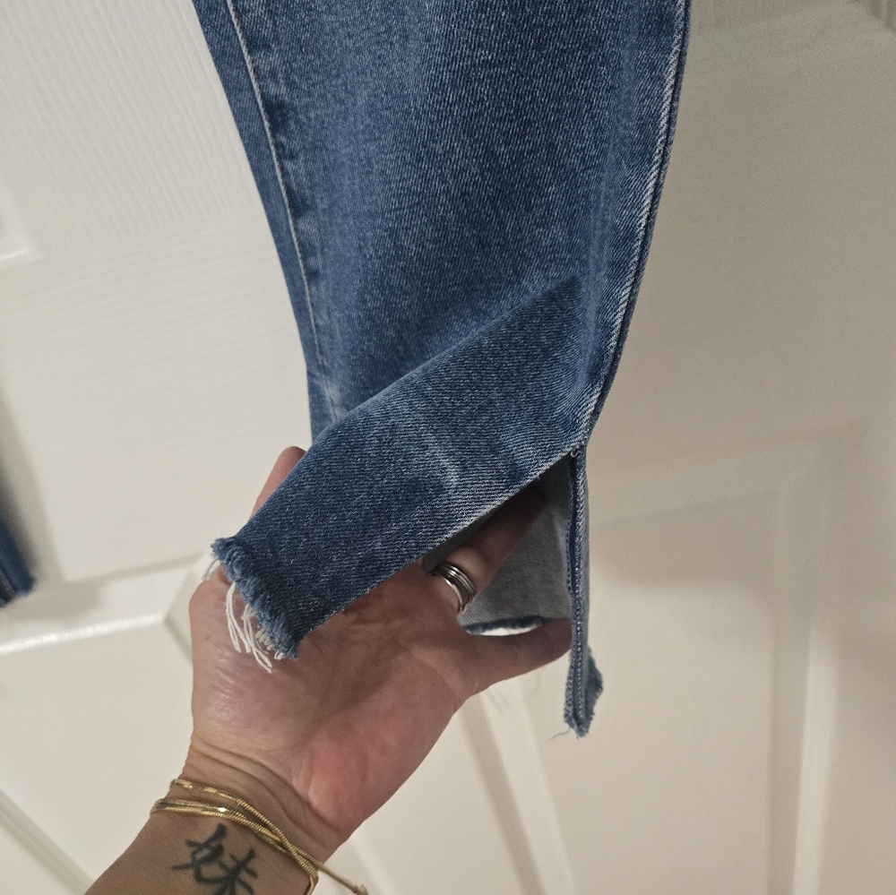 Frame Le High Straight Leg Crop Jeans Size 26 - Picture 6 of 10